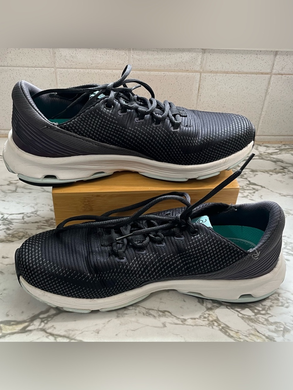 Ryka Devotion X 2 Women's Walking Shoes Black Mesh Size 9.5 M Comfort Sneakers
